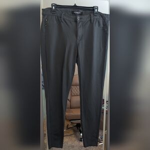 Men's Black Stretch Dress Pants